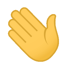 Waving hand